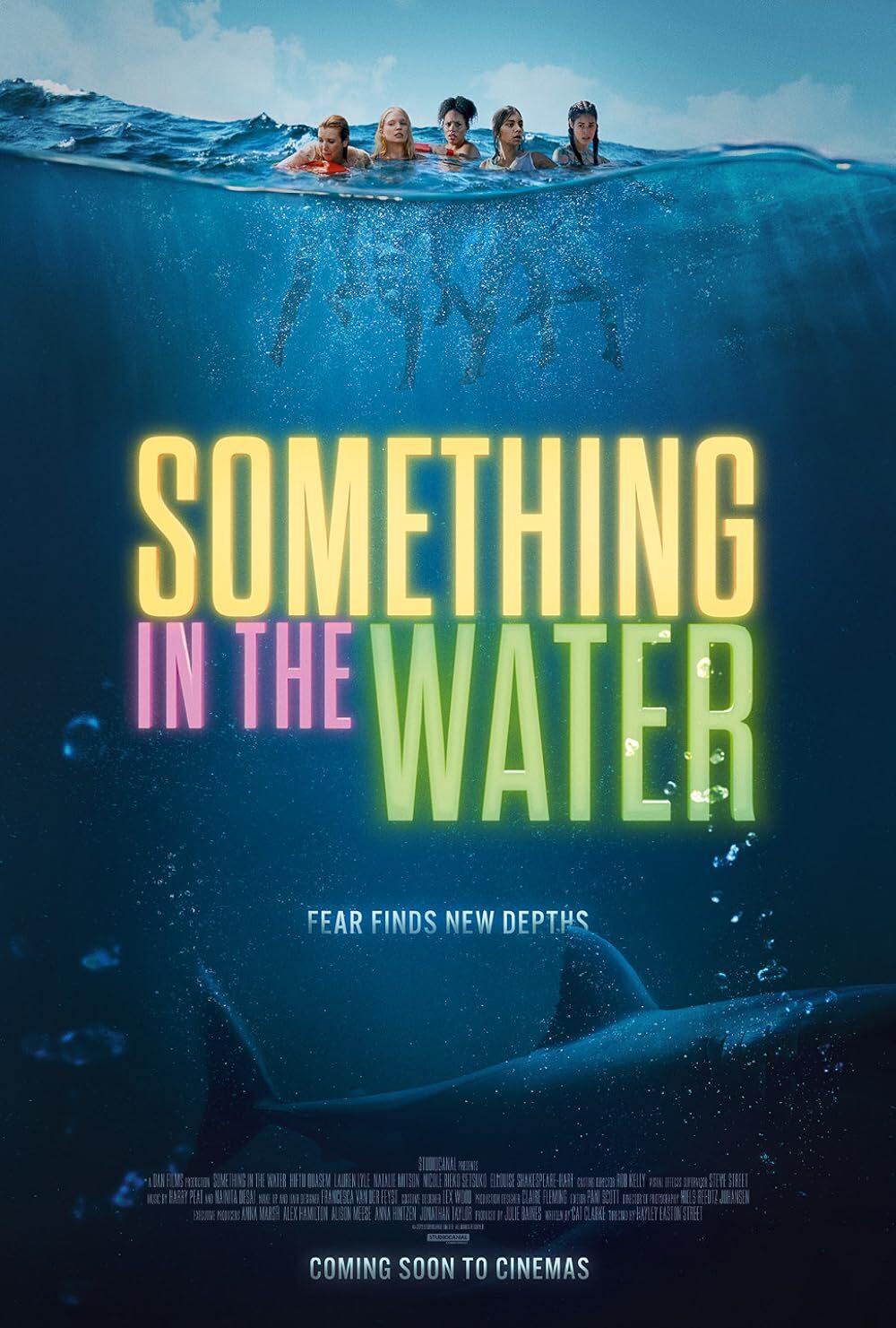 Movie poster for the movie Something in the Water.
